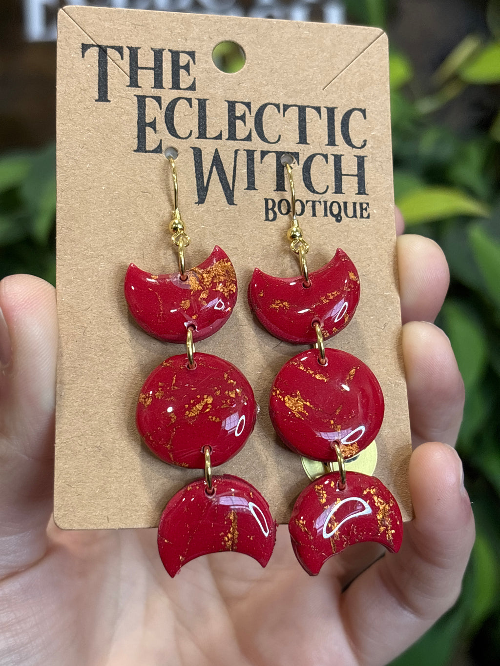 Moon Phase Earrings