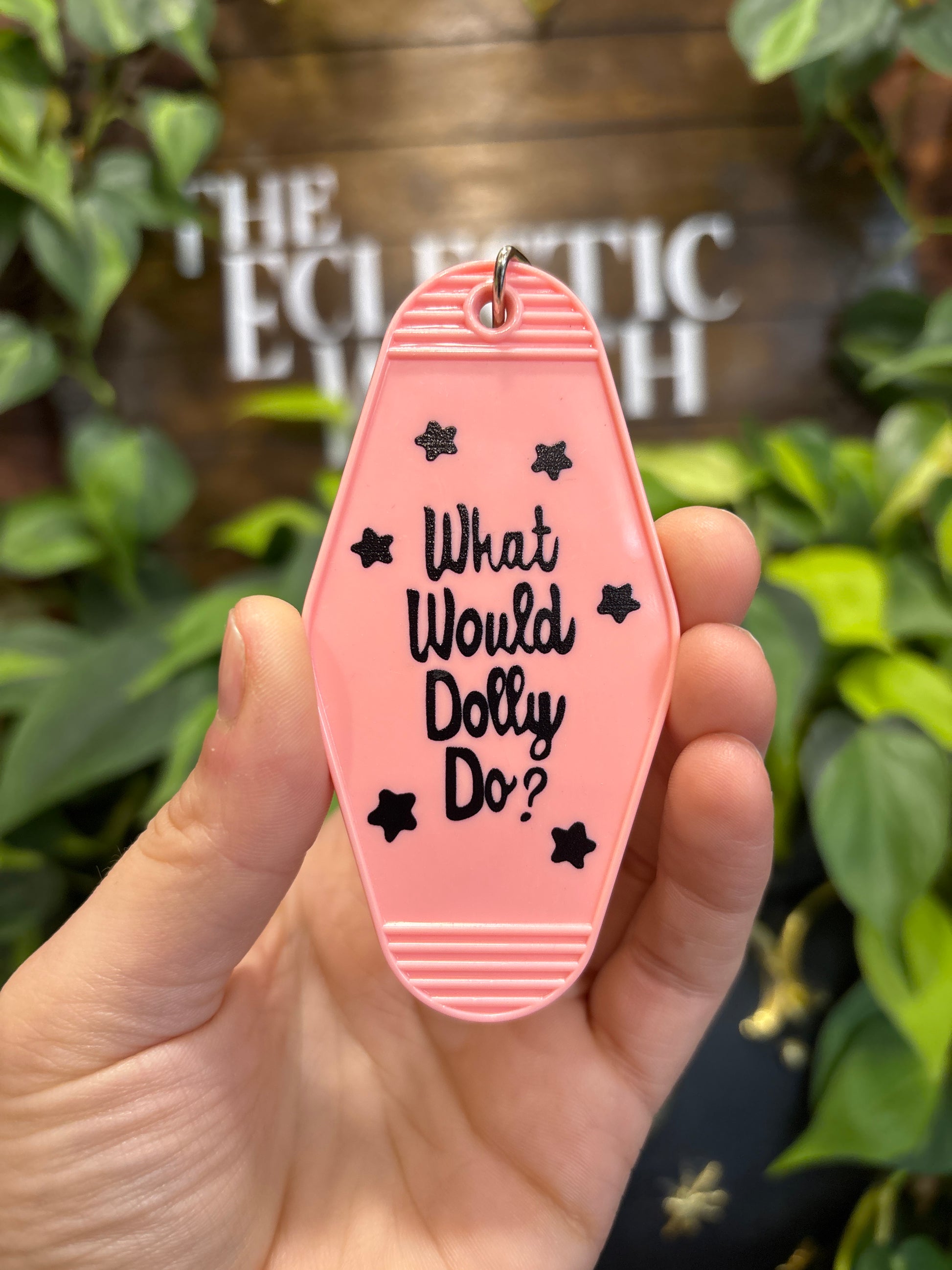 Motel-Style Keychains