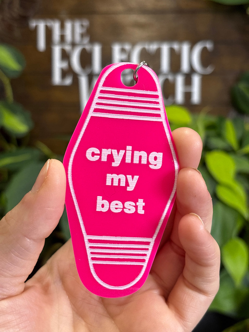 Motel-Style Keychains