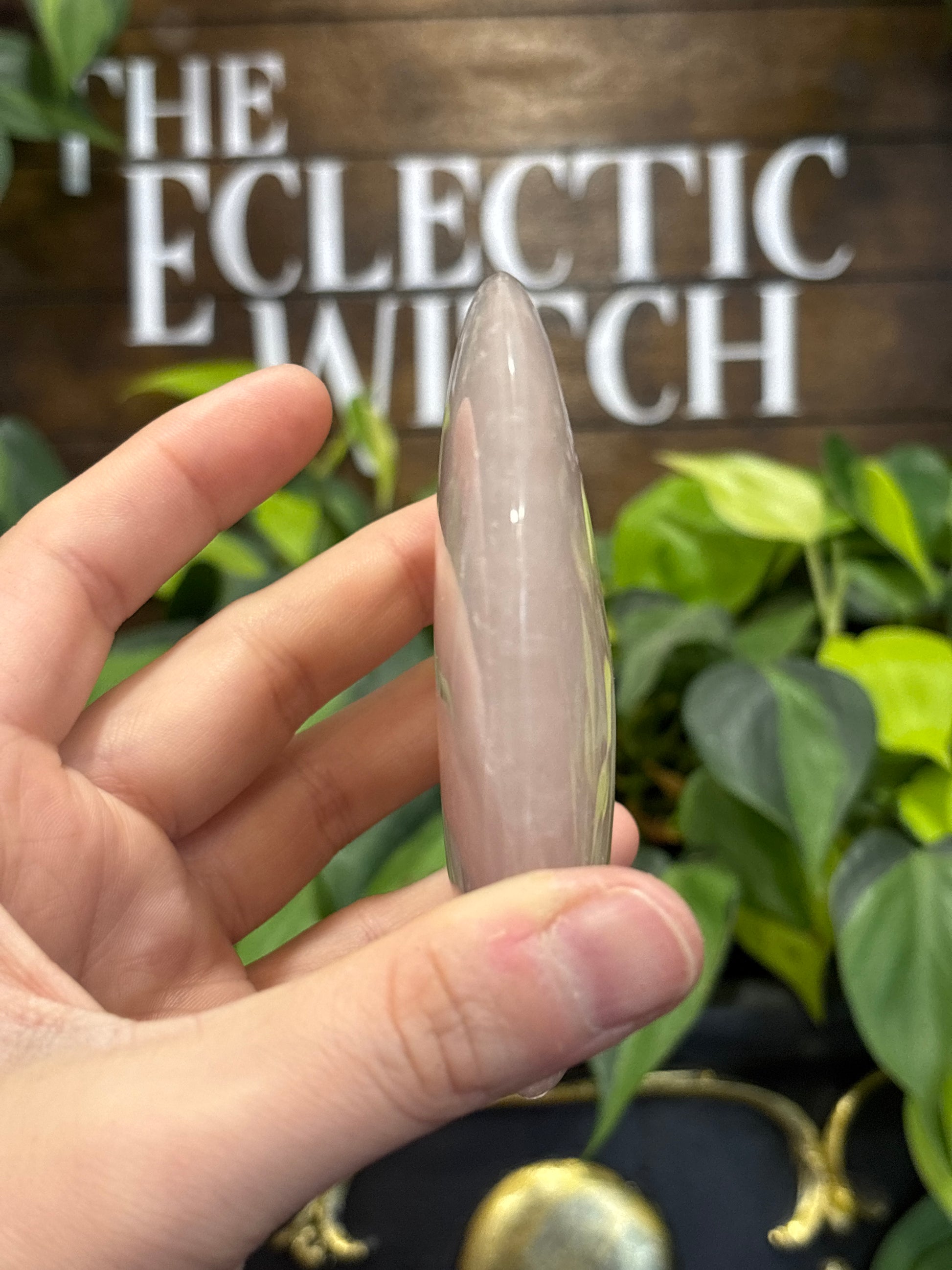 Large Rose Quartz Disc