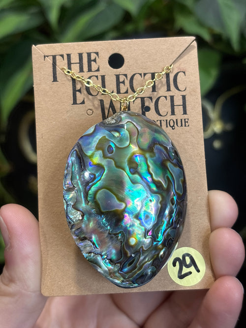 Abalone Statement Necklace