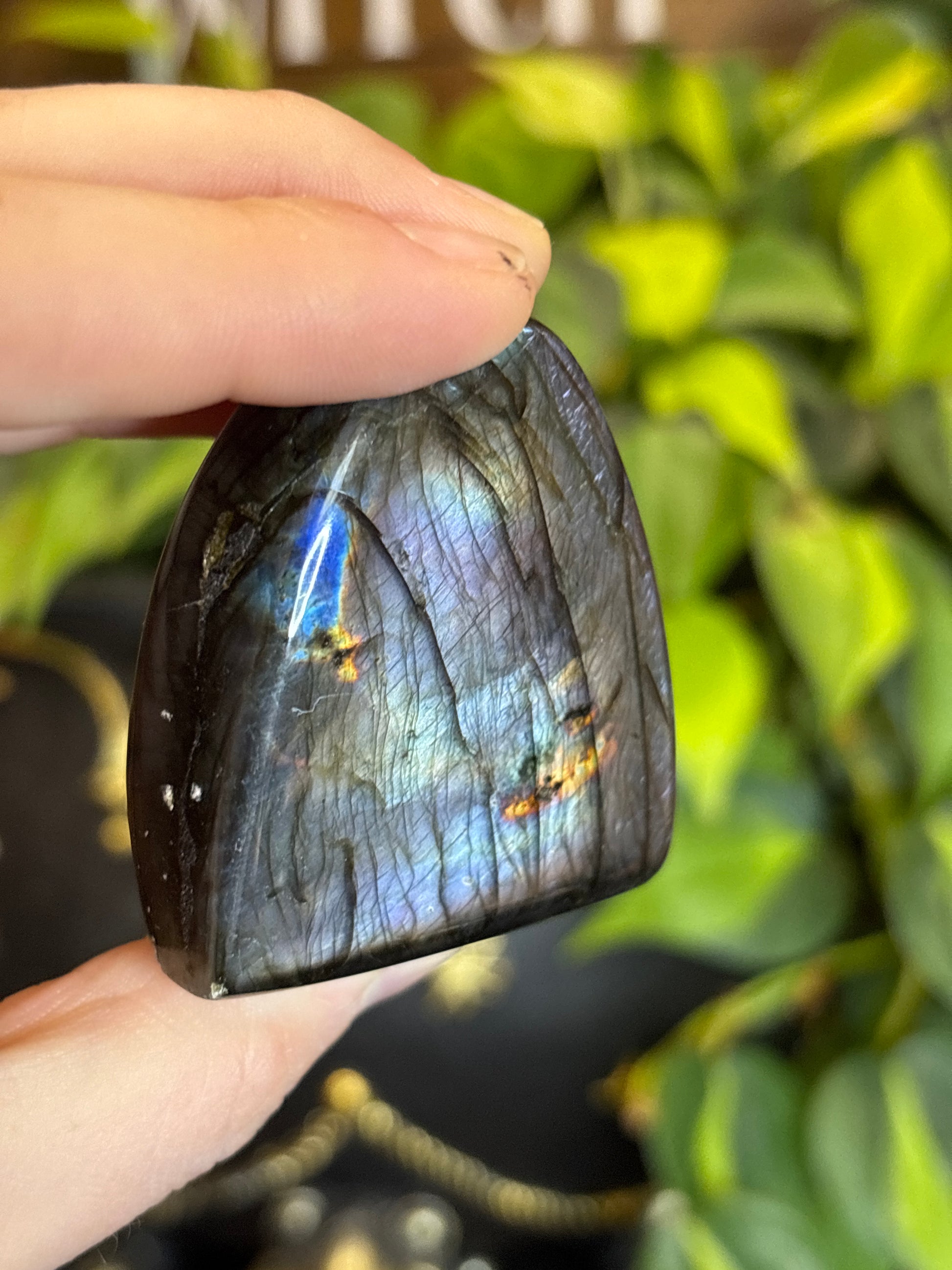 Labradorite Freeform (Blue and Purple)