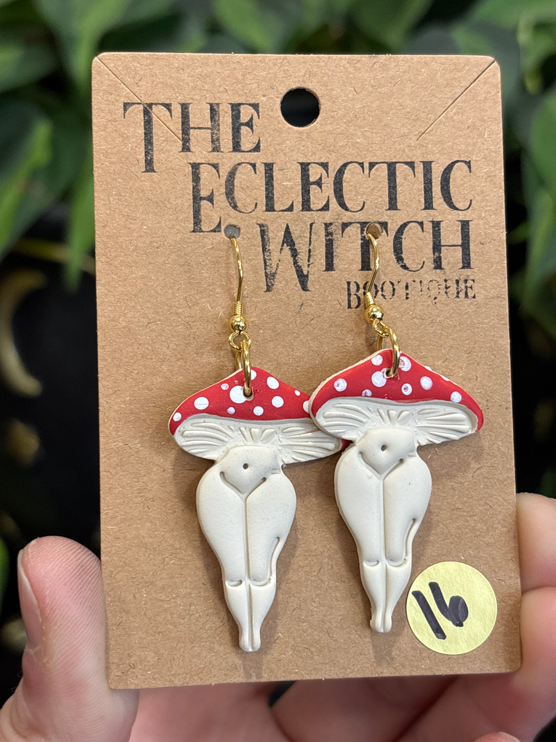 Mushroom Girls Earrings