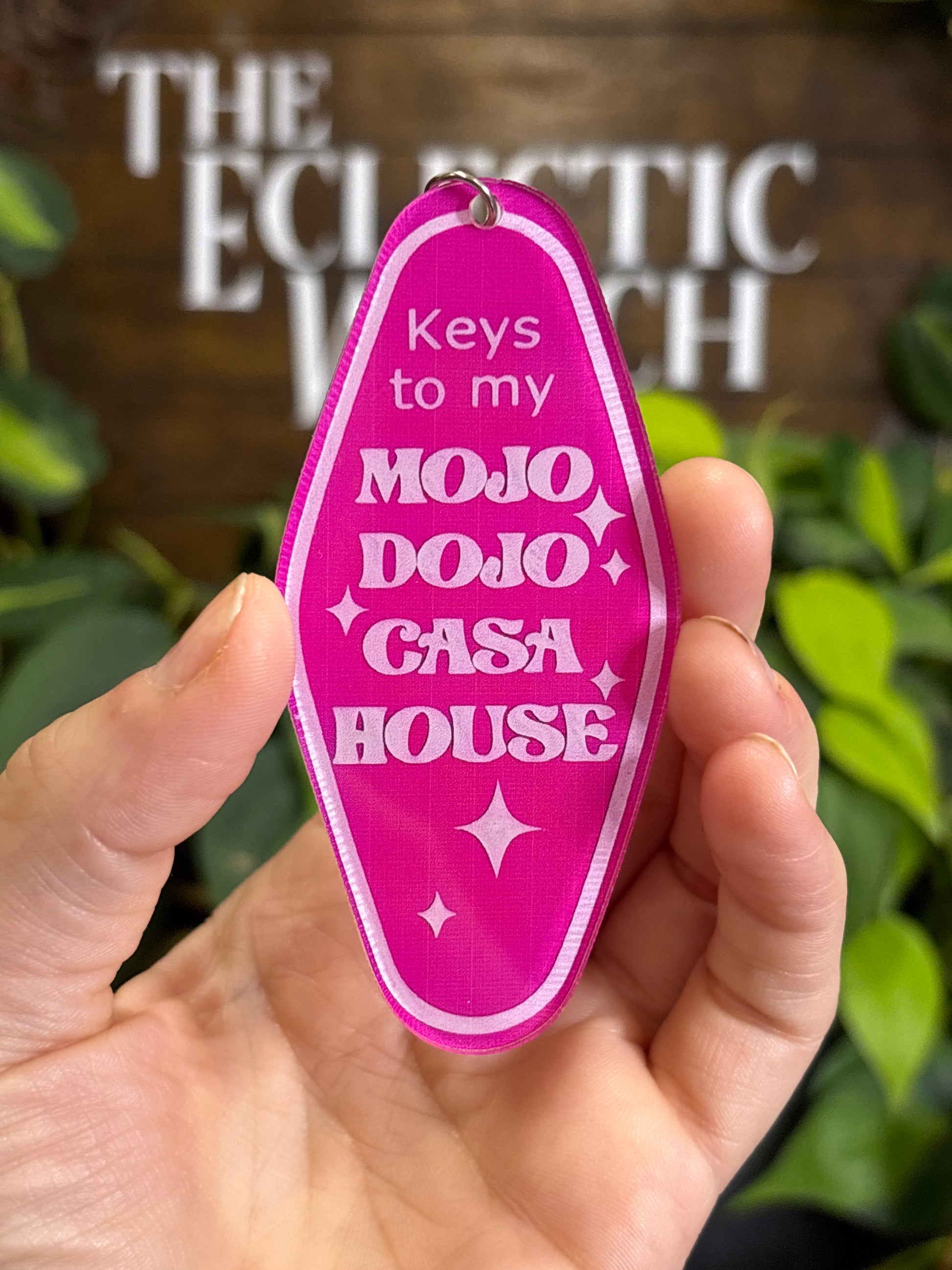 Motel-Style Keychains