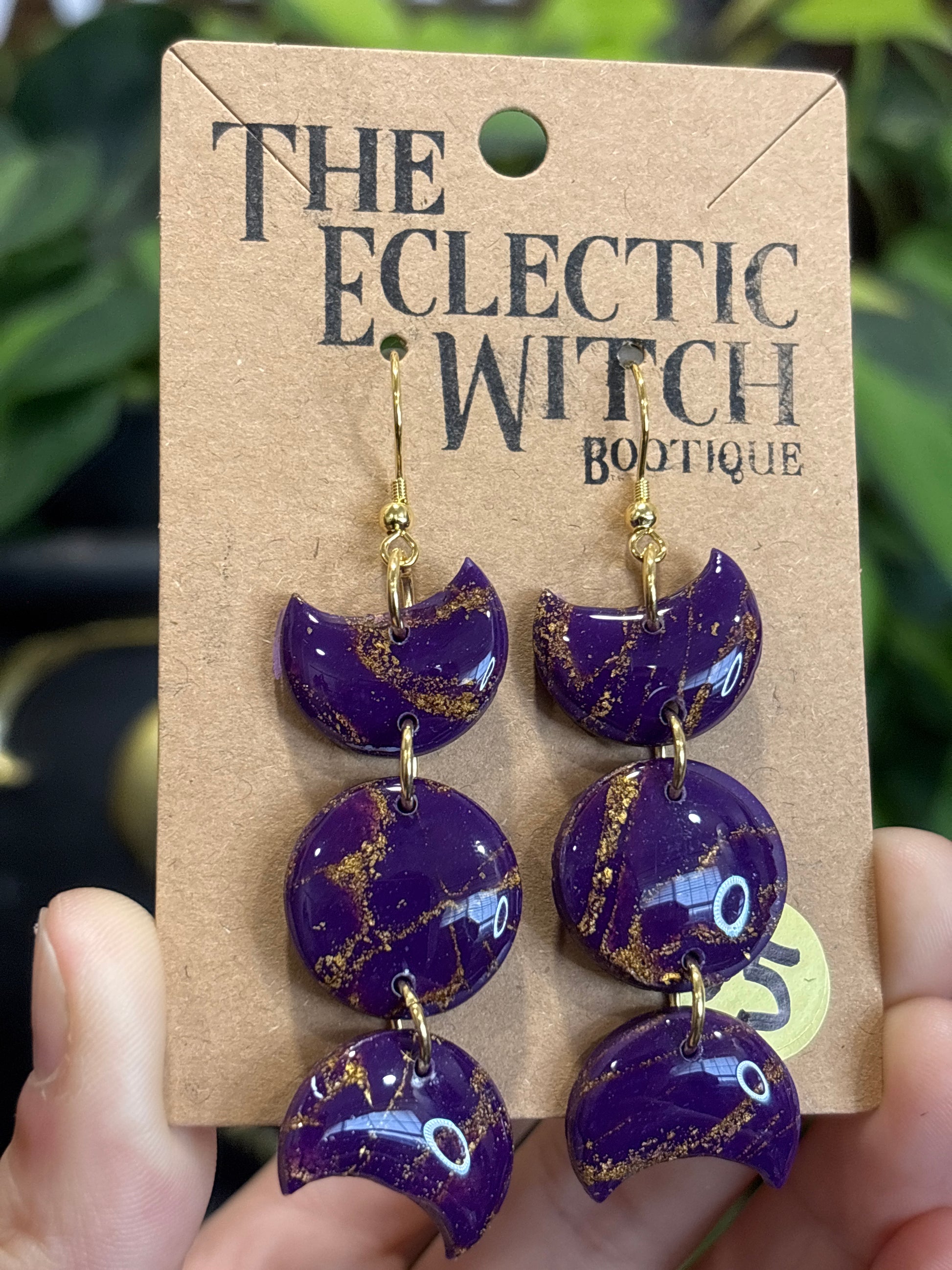 Moon Phase Earrings