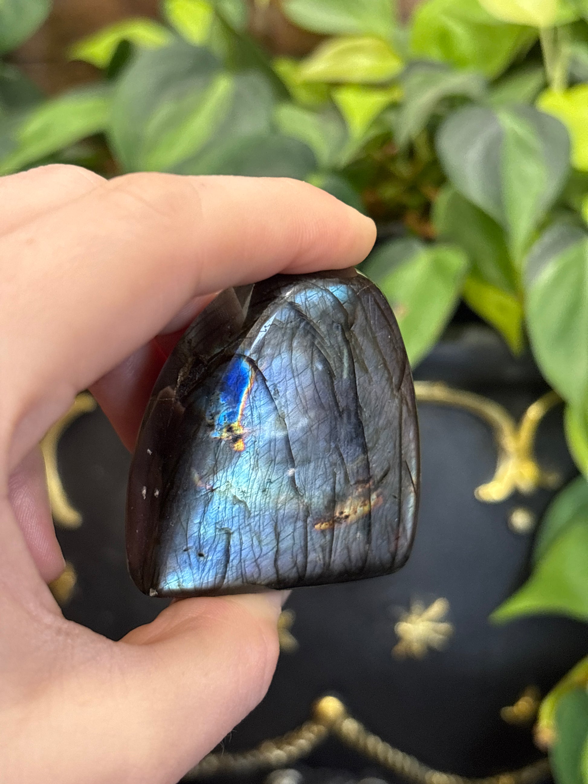 Labradorite Freeform (Blue and Purple)