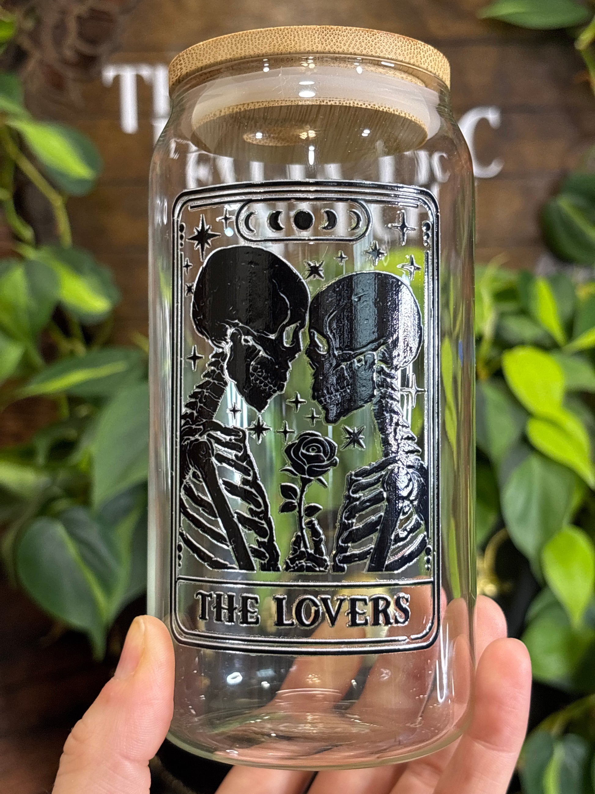 Glass & Bamboo Tarot Glasses