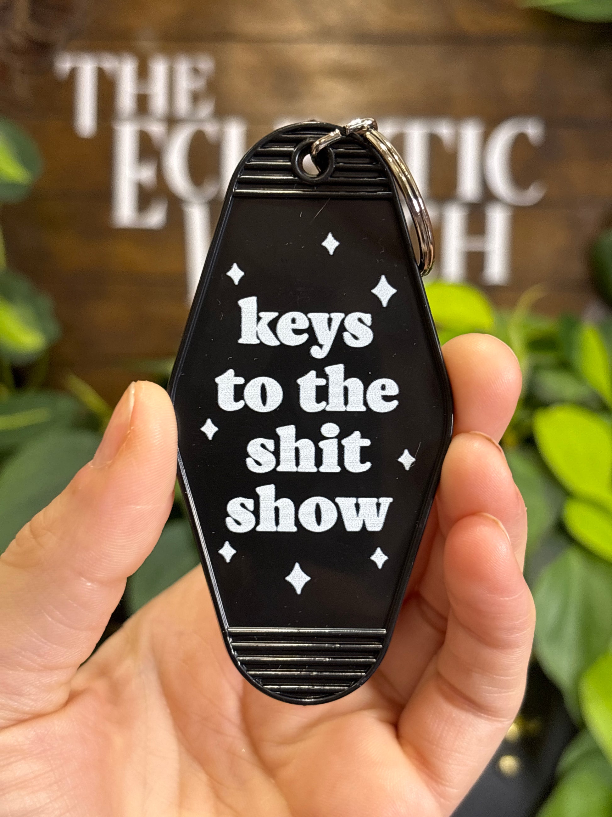 Motel-Style Keychains