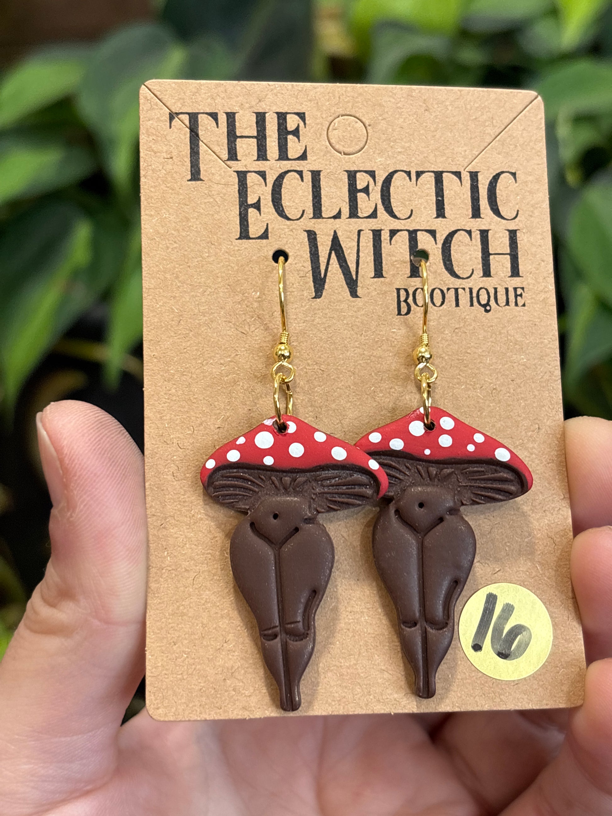 Mushroom Girls Earrings