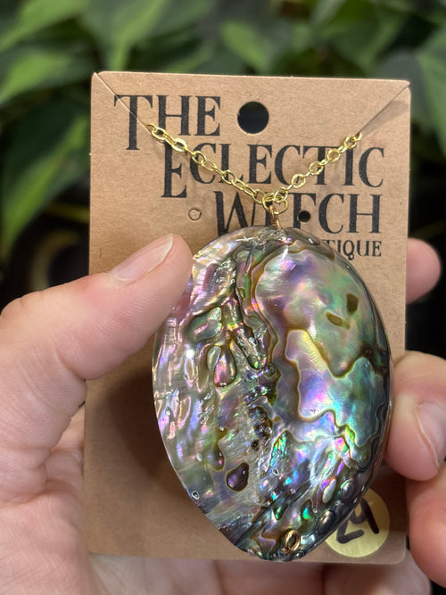 Abalone Statement Necklace