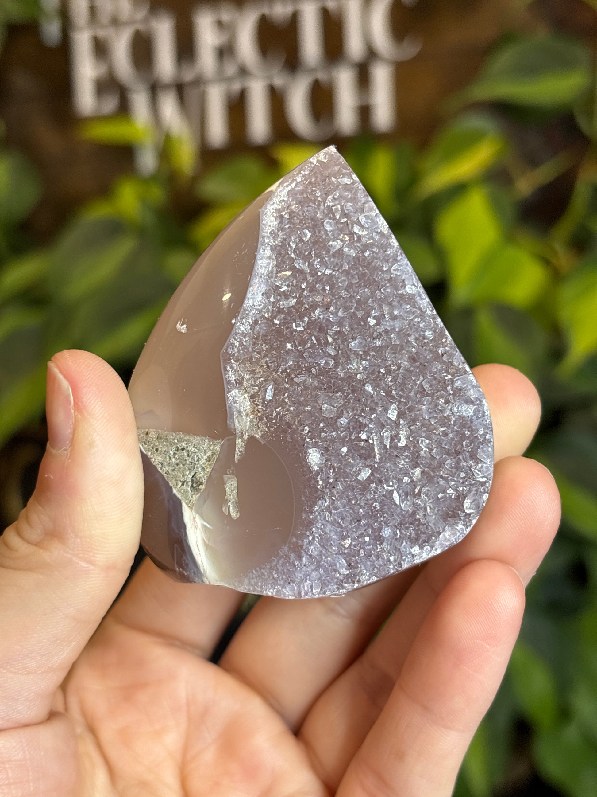 Druzy Agate Flame (B)