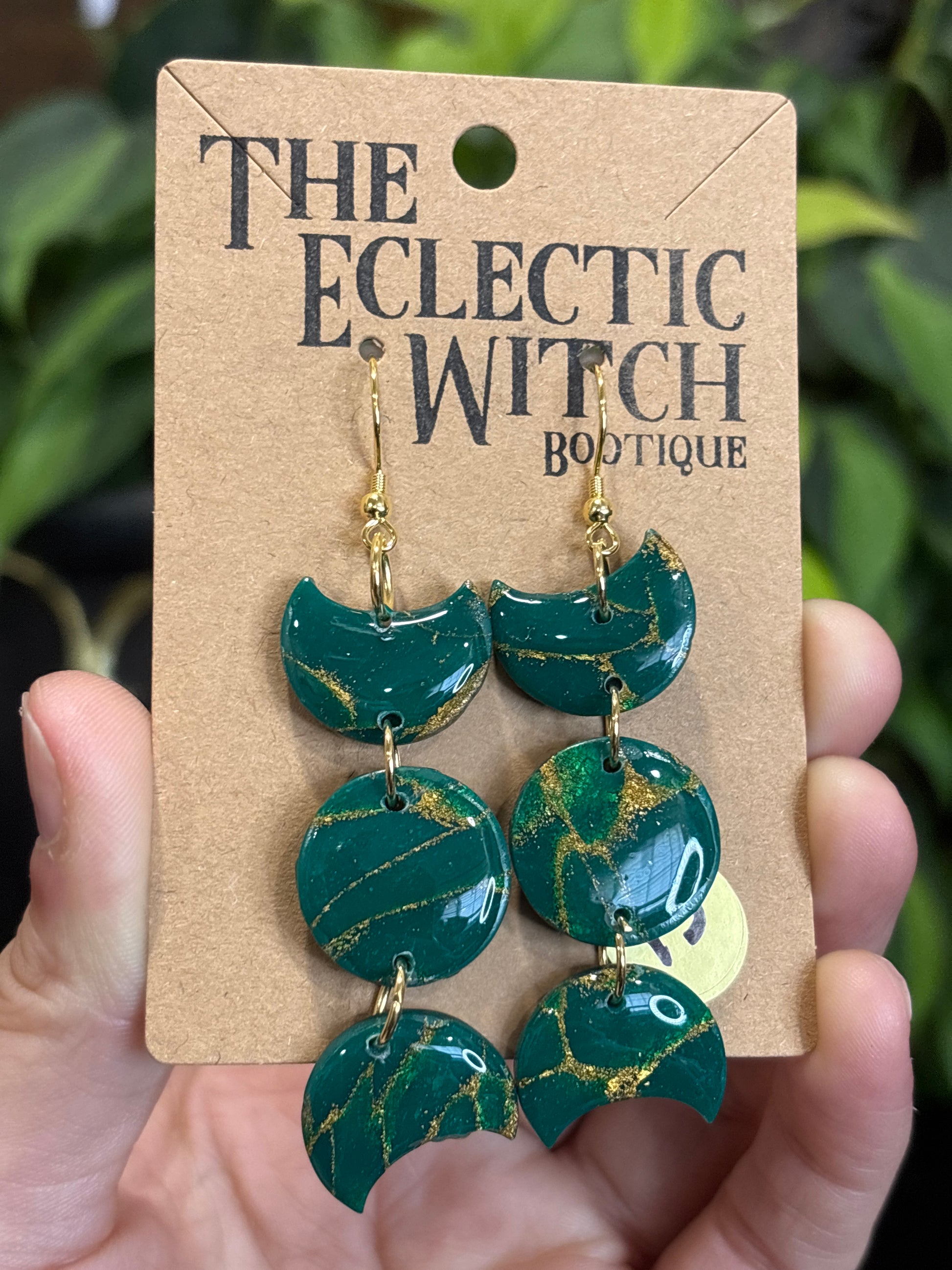 Moon Phase Earrings