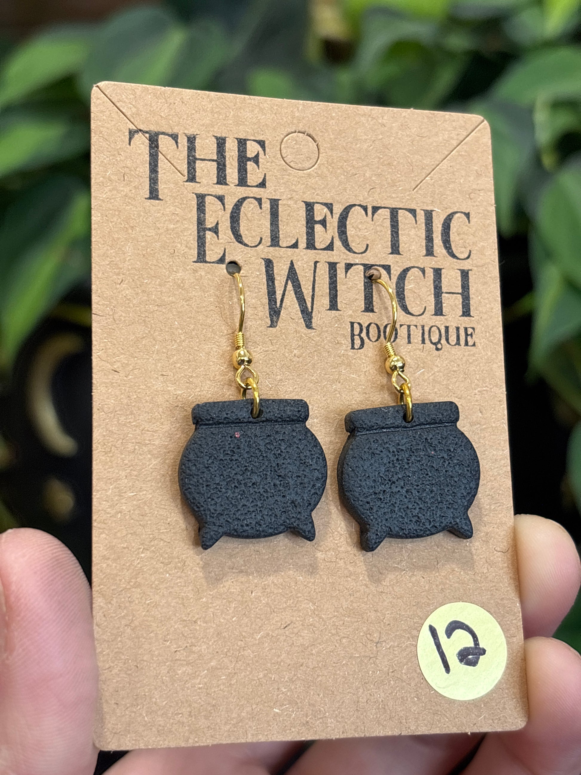 Cauldron Earrings