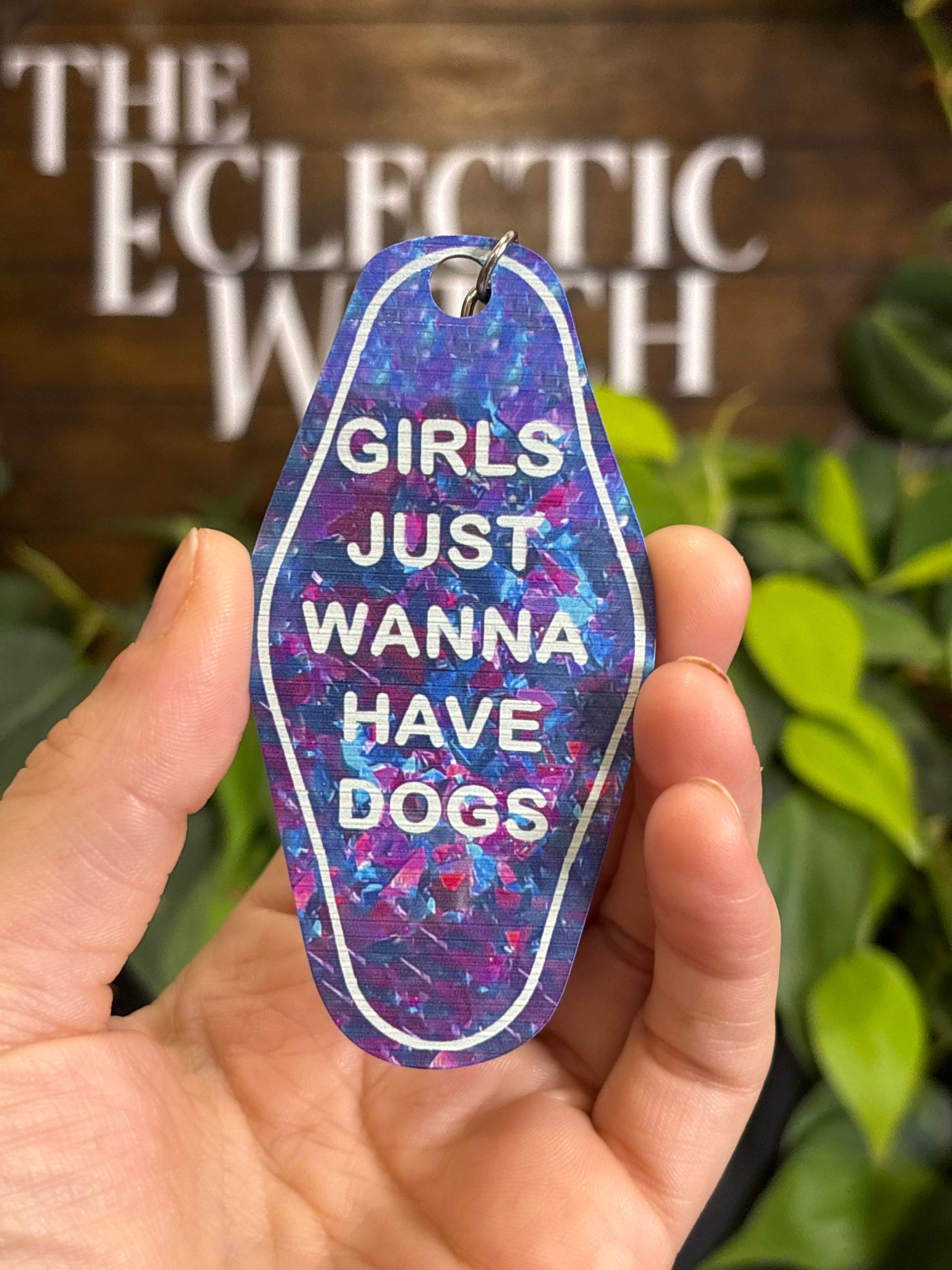 Motel-Style Keychains