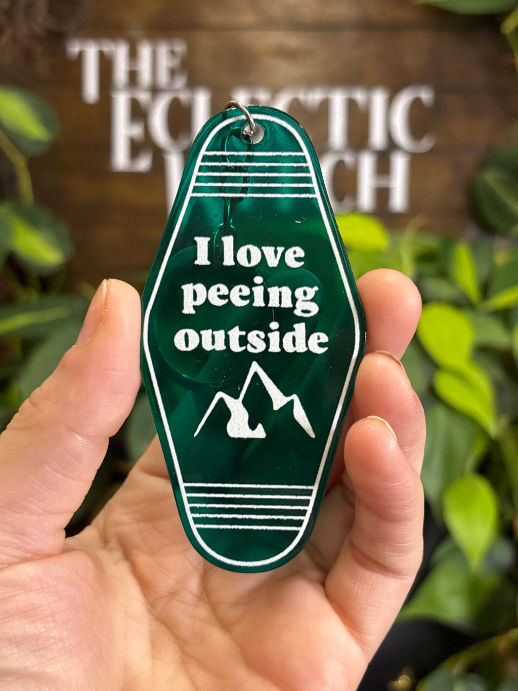 Motel-Style Keychains