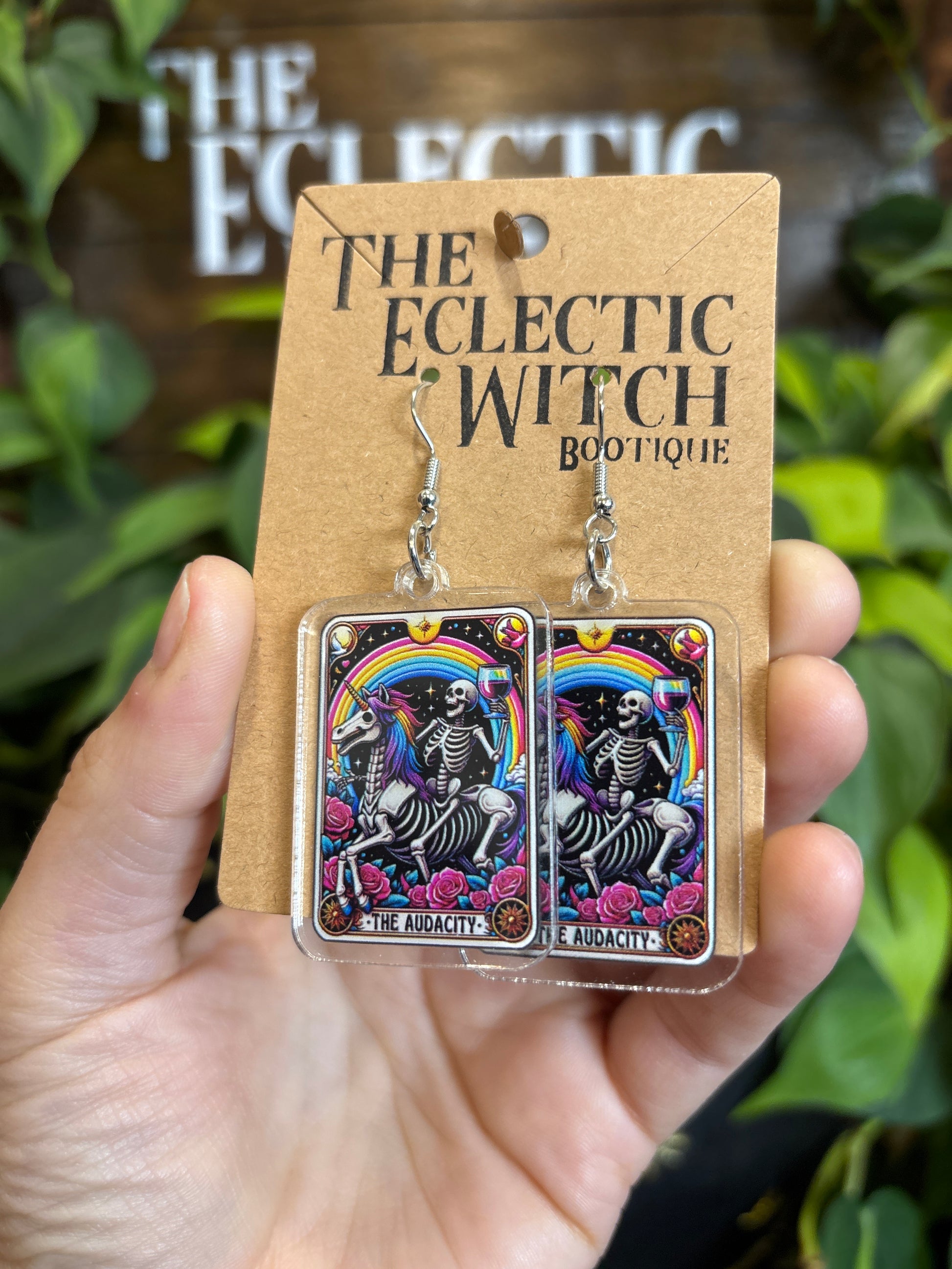 The Audacity Tarot Earrings