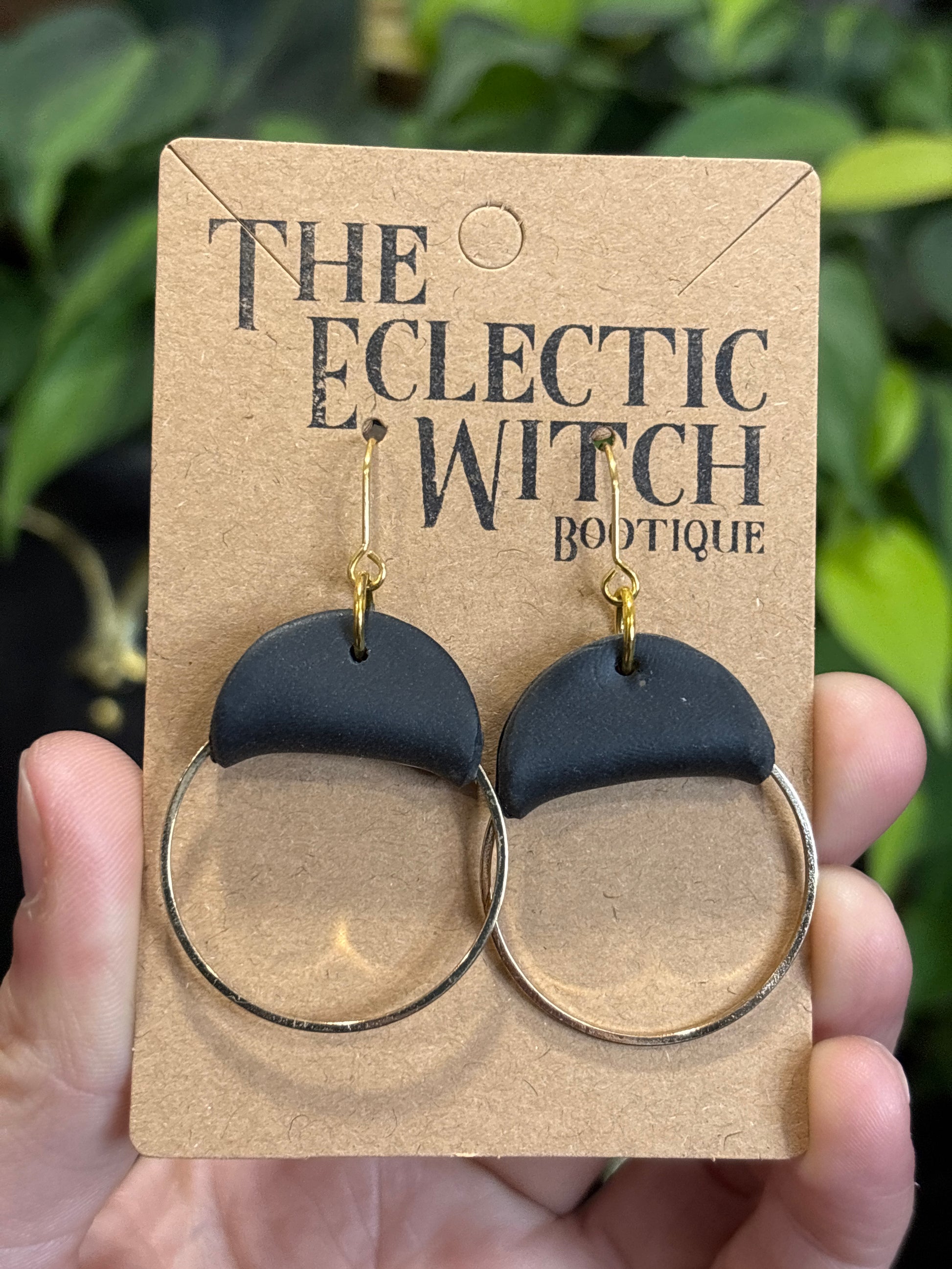Vegan Leatherette Earrings