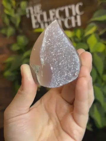 Druzy Agate Flame (B)