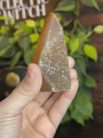 Druzy Agate Flame (A)